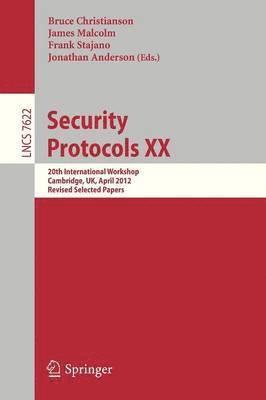 Security Protocols XX 1