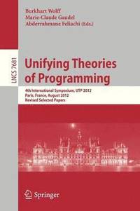 bokomslag Unifying Theories of Programming
