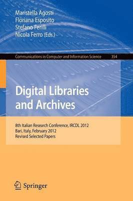 Digital Libraries and Archives 1
