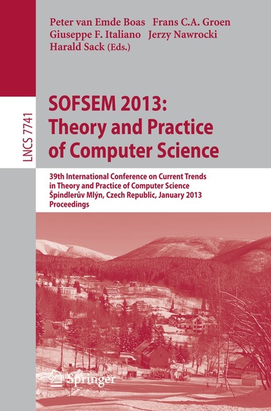 Peter van Emde Boas, Frans C.A. Groen, Giuseppe F. Italiano, Jerzy Nawrocki, Harald Sack - SOFSEM 2013: Theory and Practice of Computer Science, Häftad