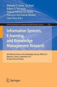 bokomslag Information Systems, E-learning, and Knowledge Management Research