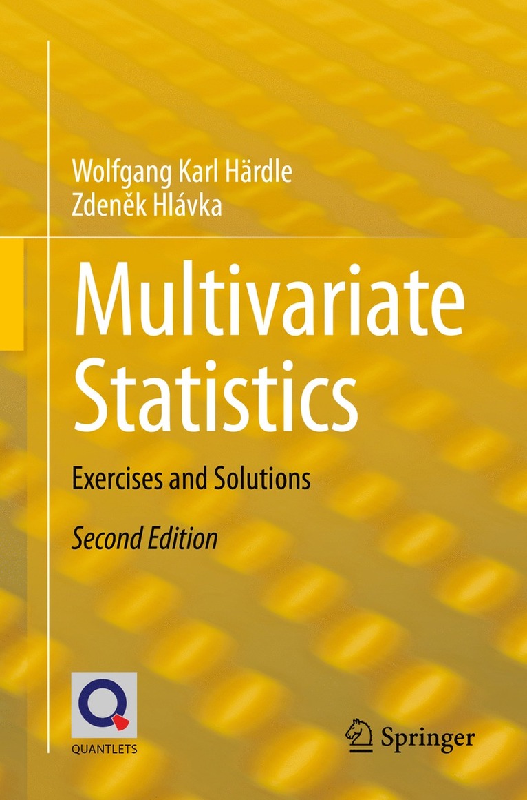 Wolfgang Karl Härdle, Zdeněk Hlávka, Wolfgang Karl Hardle, Zdenek Hlavka, Zden&#283;k Hlávka, Zdenek Hlávka - Multivariate Statistics, Häftad