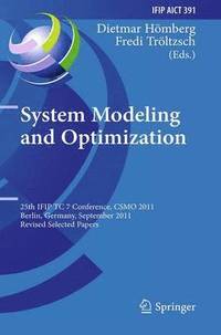 bokomslag System Modeling and Optimization