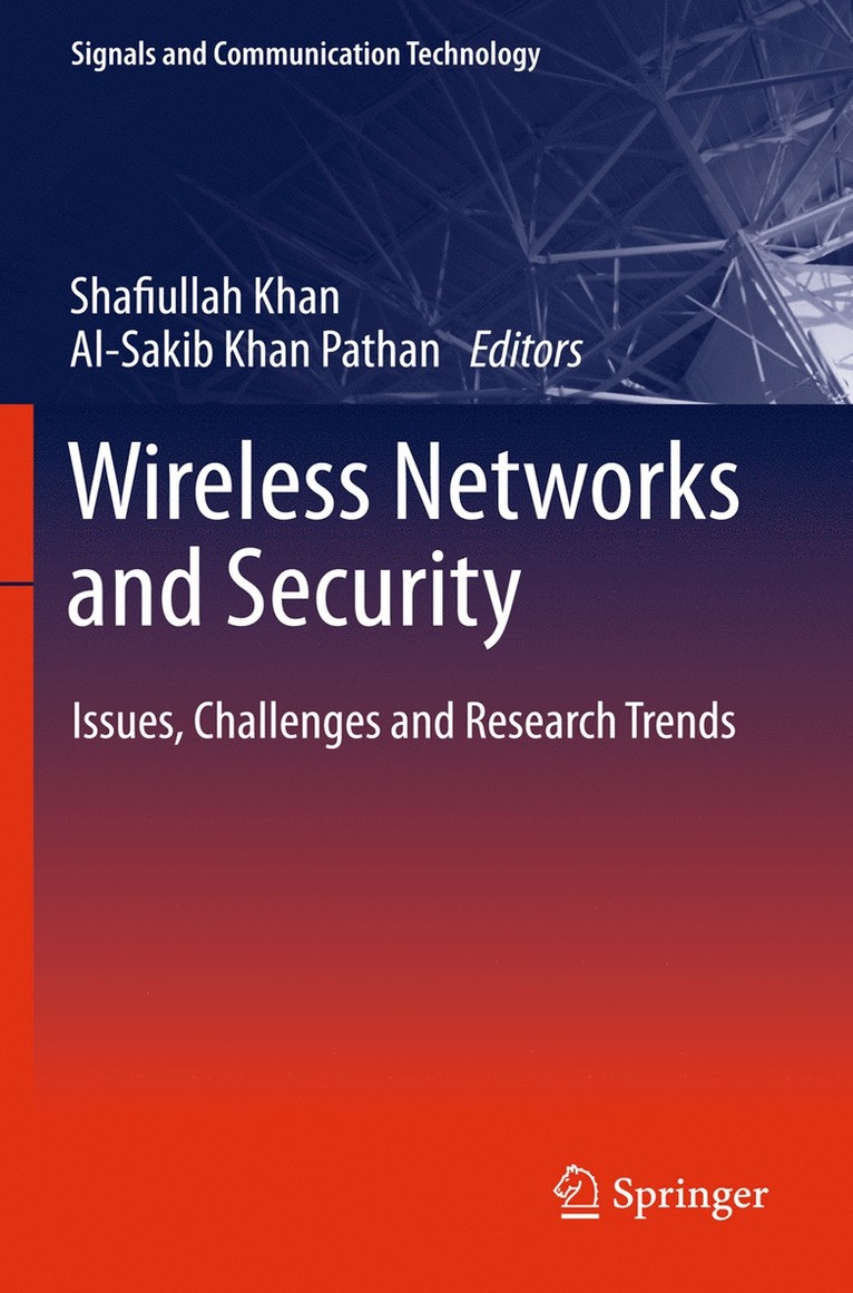 Shafiullah Khan, Al-Sakib Khan Pathan - Wireless Networks and Security, Inbunden