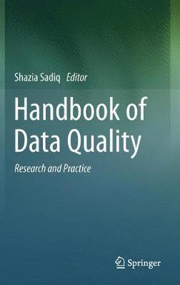 Handbook of Data Quality