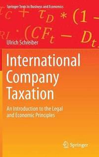 bokomslag International Company Taxation