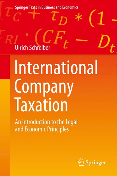 bokomslag International Company Taxation