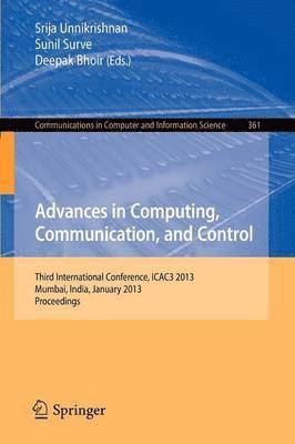 Advances in Computing, Communication, and Control 1