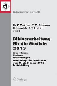 bokomslag Bildverarbeitung fr die Medizin 2013