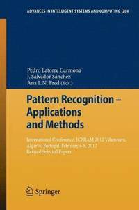 bokomslag Pattern Recognition - Applications and Methods
