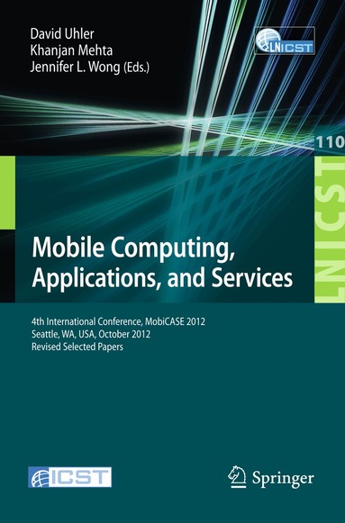 David Uhler, Khanjan Mehta - Mobile Computing, Applications, and Services, Häftad