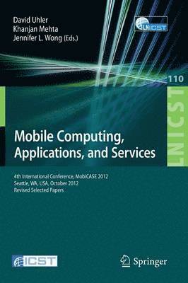 Mobile Computing, Applications, and Services 1