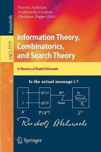 bokomslag Information Theory, Combinatorics, and Search Theory