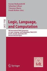 bokomslag Logic, Language, and Computation