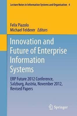 bokomslag Innovation and Future of Enterprise Information Systems