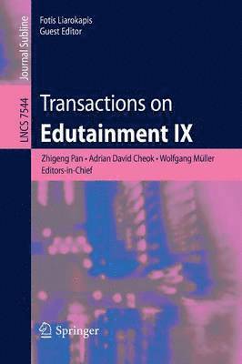 Transactions on Edutainment IX 1
