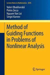 bokomslag Method of Guiding Functions in Problems of Nonlinear Analysis
