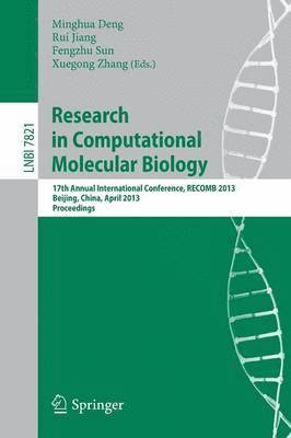 bokomslag Research in Computational Molecular Biology