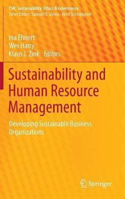 bokomslag Sustainability and Human Resource Management