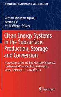 bokomslag Clean Energy Systems in the Subsurface: Production, Storage and Conversion