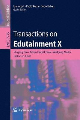Transactions on Edutainment X 1