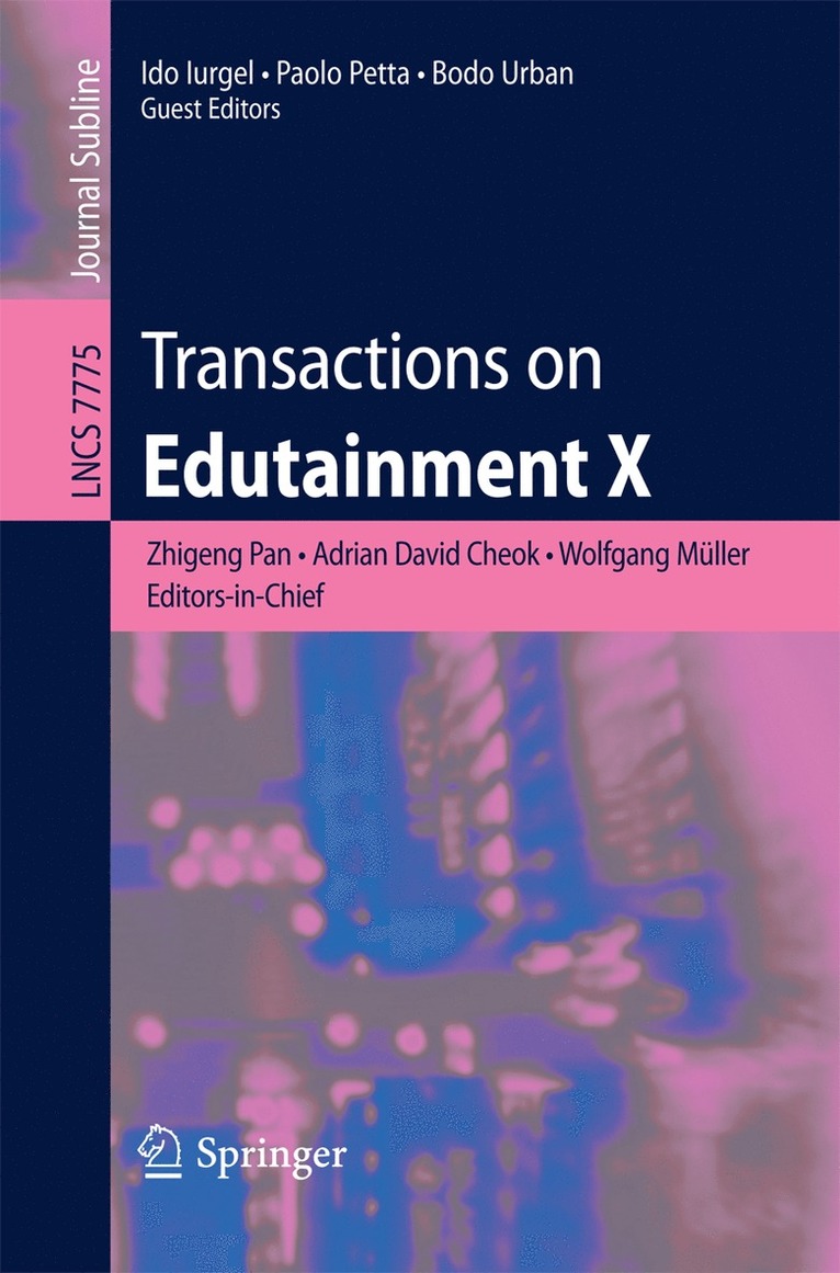 Transactions on Edutainment X 1