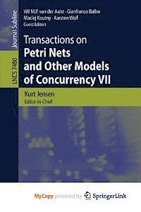 bokomslag Transactions On Petri Nets And Other Models Of Concurrency Vii