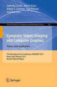 bokomslag Computer Vision, Imaging and Computer Graphics - Theory and Applications