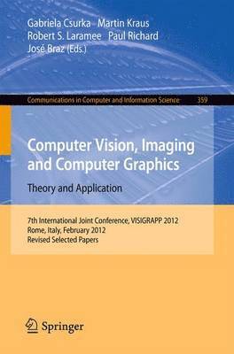 Computer Vision, Imaging and Computer Graphics - Theory and Applications 1