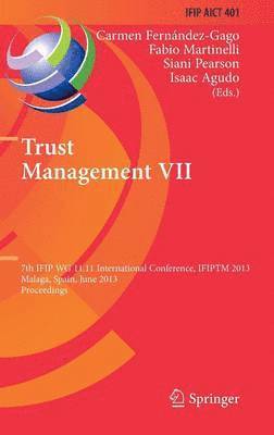 bokomslag Trust Management VII