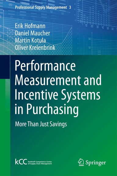 Erik Hofmann, Daniel Maucher, Martin Kotula, Oliver Kreienbrink - Performance Measurement and Incentive Systems in Purchasing, Inbunden