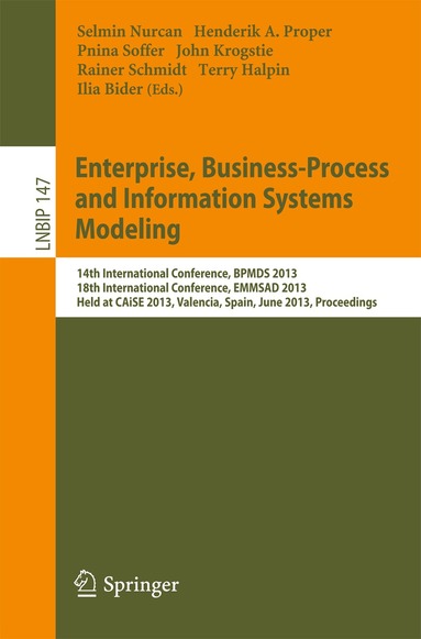 Selmin Nurcan, Henderik A. Proper, Pnina Soffer, John Krogstie, Rainer Schmidt, Terry Halpin, Ilia Bider - Enterprise, Business-Process and Information Systems Modeling, Häftad