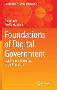 bokomslag Foundations of Digital Government