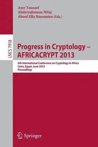 bokomslag Progress in Cryptology -- AFRICACRYPT 2013