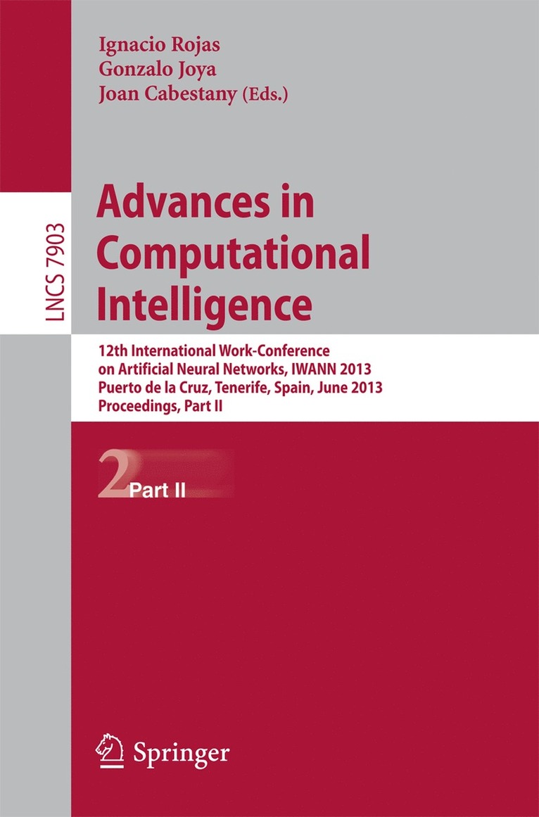 Ignacio Rojas, Gonzalo Joya, Joan Cabestany - Advances in Computational Intelligence, Häftad