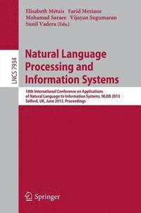 bokomslag Natural Language Processing and Information Systems