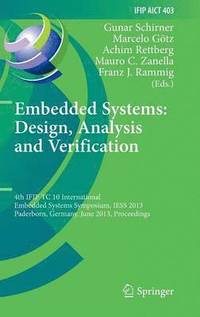 bokomslag Embedded Systems: Design, Analysis and Verification