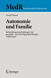 bokomslag Autonomie und Familie