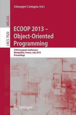 ECOOP 2013 -- Object-Oriented Programming 1