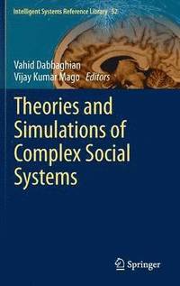 bokomslag Theories and Simulations of Complex Social Systems