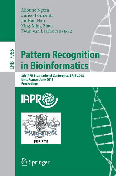 Alioune Ngom, Enrico Formenti, Jin-Kao Hao, Xing-Ming Zhao, Twan van Laarhoven - Pattern Recognition in Bioinformatics, Häftad
