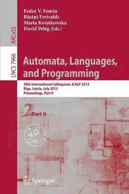 Automata, Languages, and Programming 1