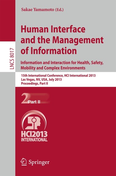 Sakae Yamamoto - Human Interface and the Management of Information, Häftad