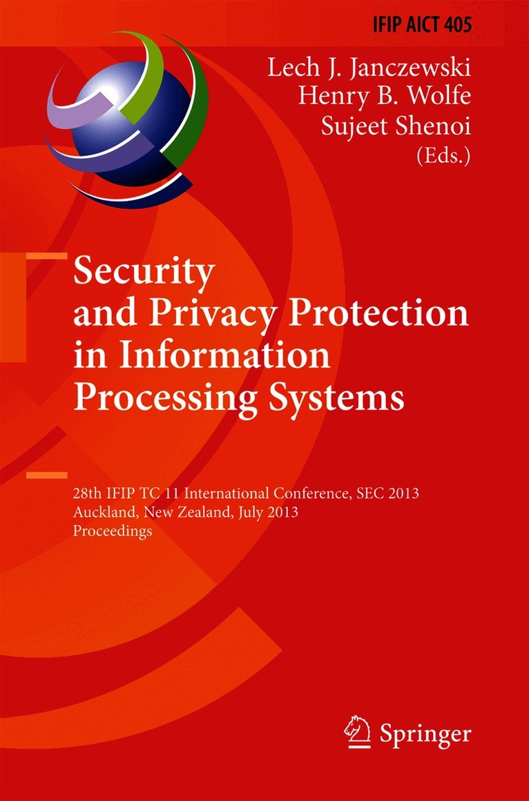 Security and Privacy Protection in Information Processing Systems