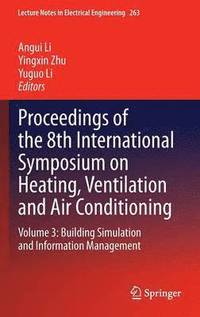 bokomslag Proceedings of the 8th International Symposium on Heating, Ventilation and Air Conditioning