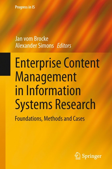 bokomslag Enterprise Content Management in Information Systems Research