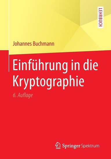 bokomslag Einfhrung in die Kryptographie