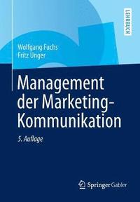 bokomslag Management der Marketing-Kommunikation