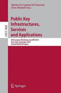 bokomslag Public Key Infrastructures, Services and Applications