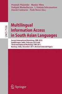 bokomslag Multi-lingual Information Access in South Asian Languages